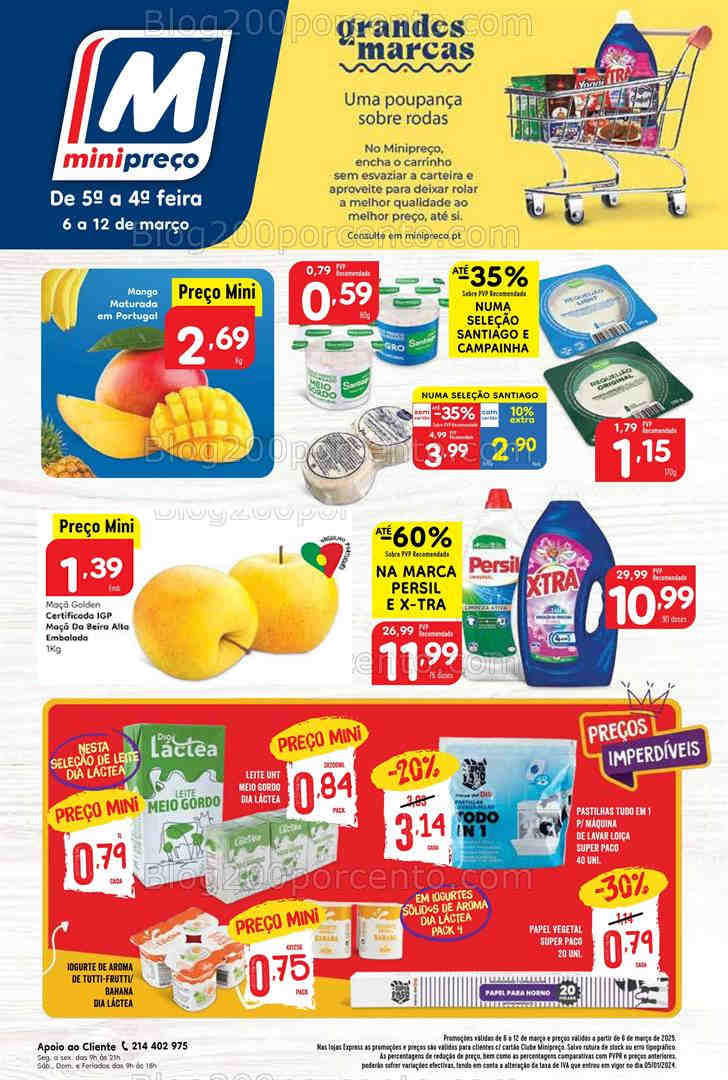 Antevisão Folheto MINIPREÇO Promoções de 6 a 12 março
