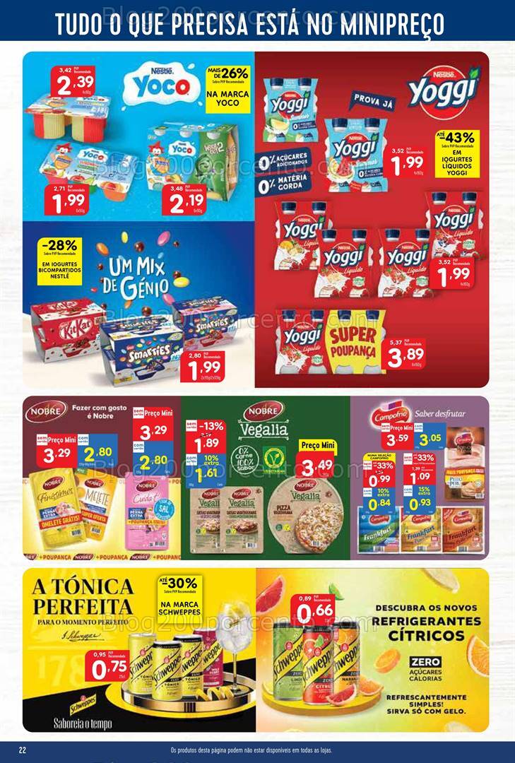 Antevisão Folheto MINIPREÇO Promoções de 8 a 14 agosto