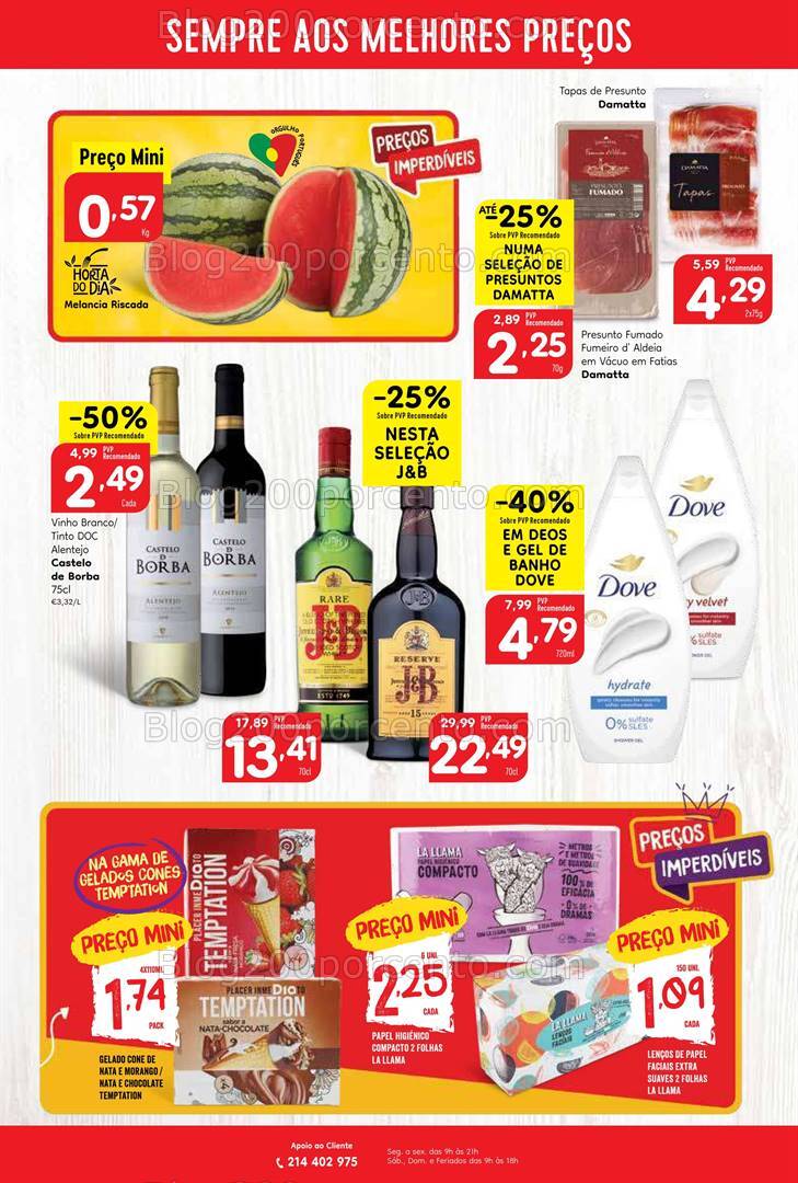 Antevisão Folheto MINIPREÇO Promoções de 8 a 14 agosto