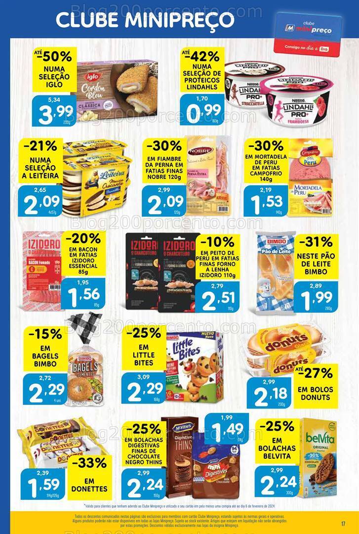 Antevisão Folheto MINIPREÇO Promoções de 8 a 14 fevereiro
