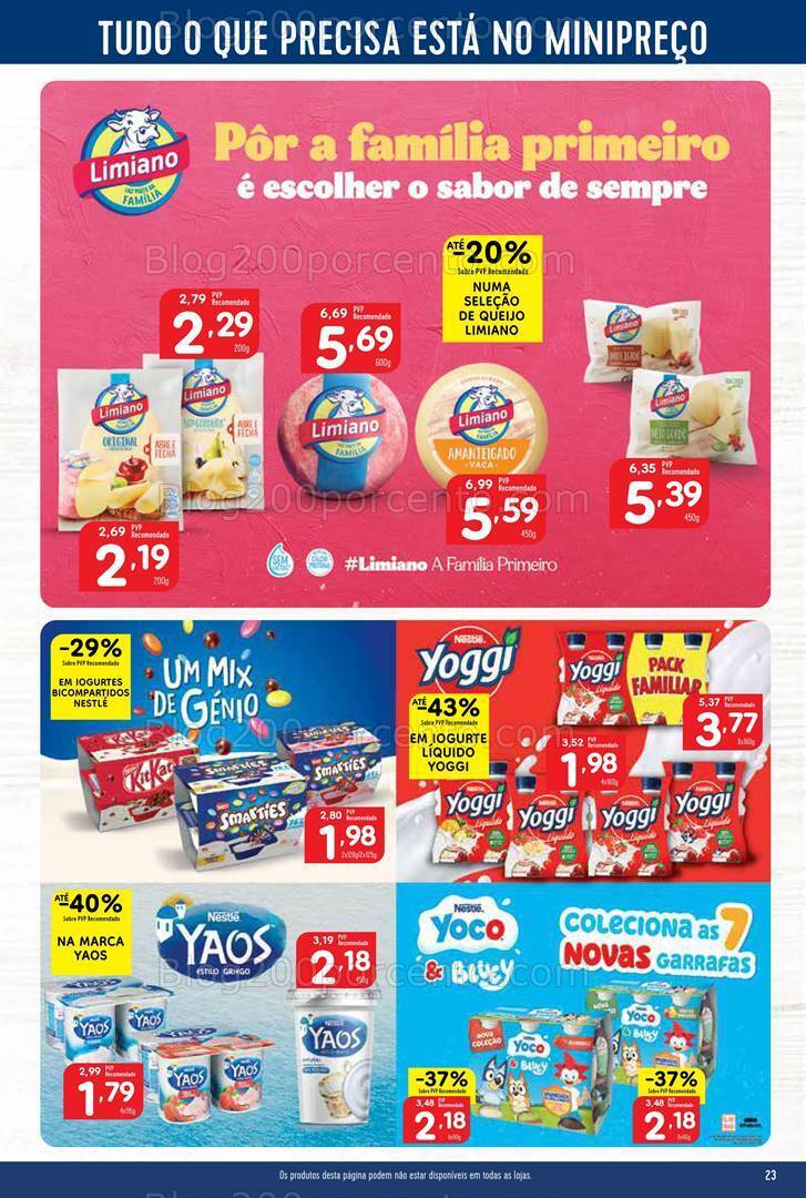 Antevisão Folheto MINIPREÇO Promoções de 8 a 14 fevereiro