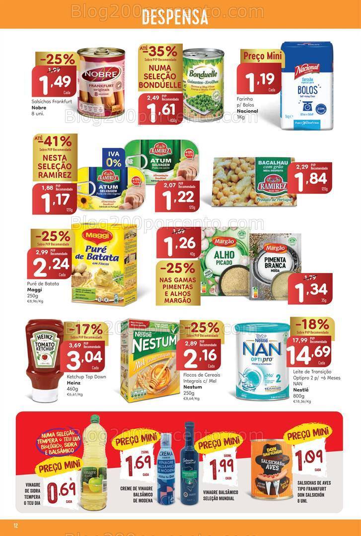 Antevisão Folheto MINIPREÇO Promoções de 9 a 15 novembro