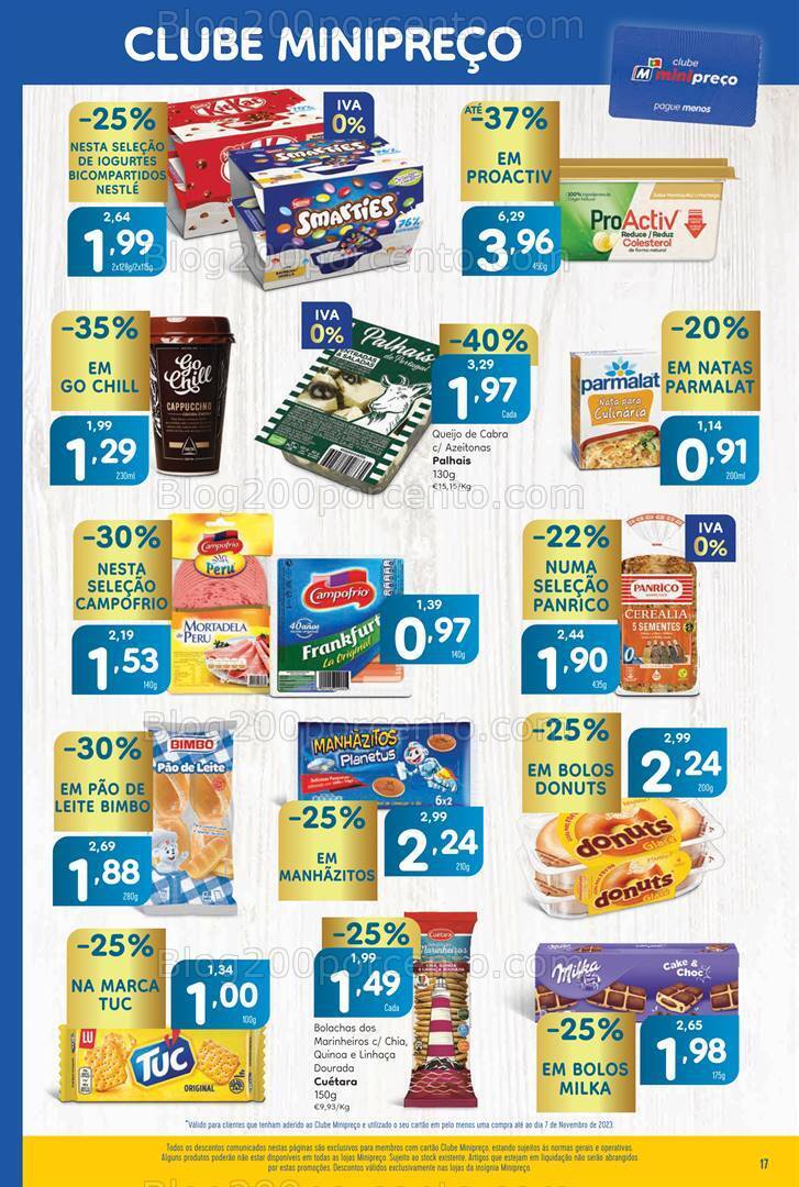 Antevisão Folheto MINIPREÇO Promoções de 9 a 15 novembro