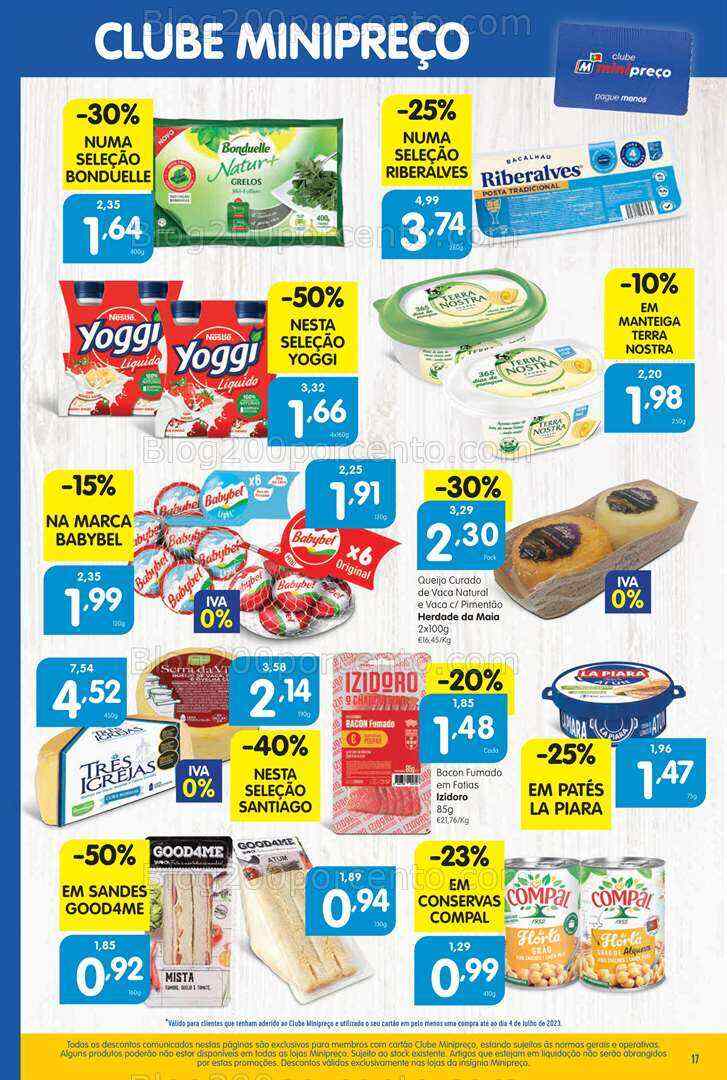 Antevisão Folheto MINIPREÇO Promoções de 6 a 12 julho
