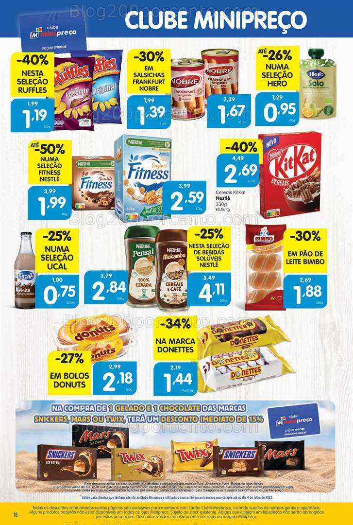 Antevisão Folheto MINIPREÇO Promoções de 6 a 12 julho