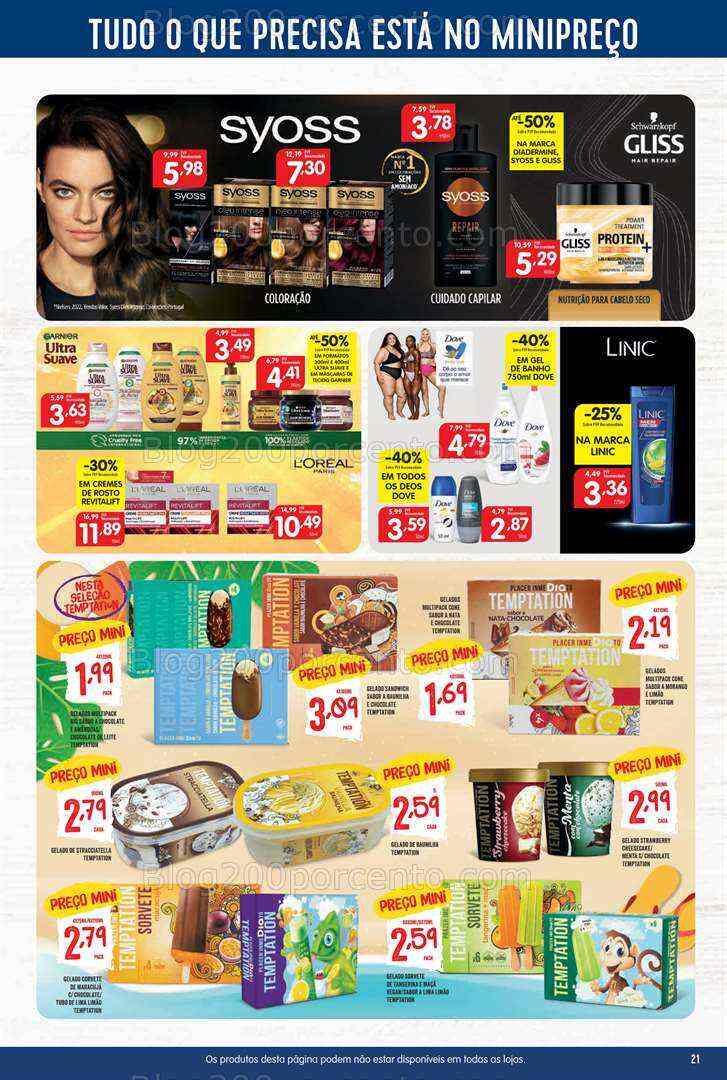 Antevisão Folheto MINIPREÇO Promoções de 6 a 12 julho