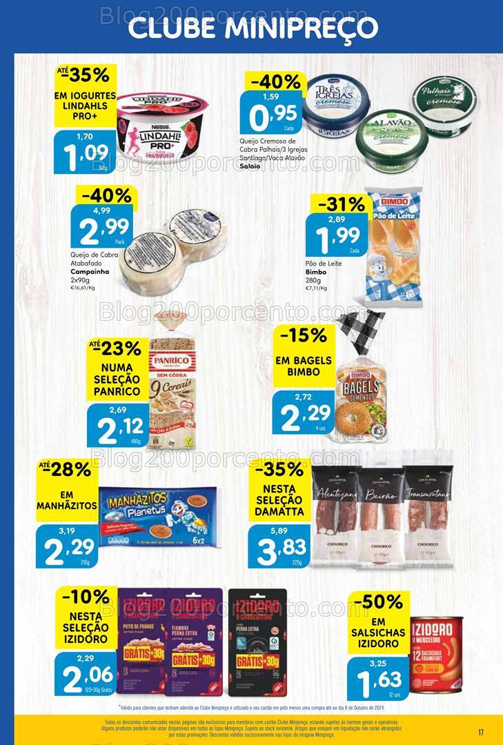 Antevisão Folheto MINIPREÇO Promoções de 10 a 16 outubro