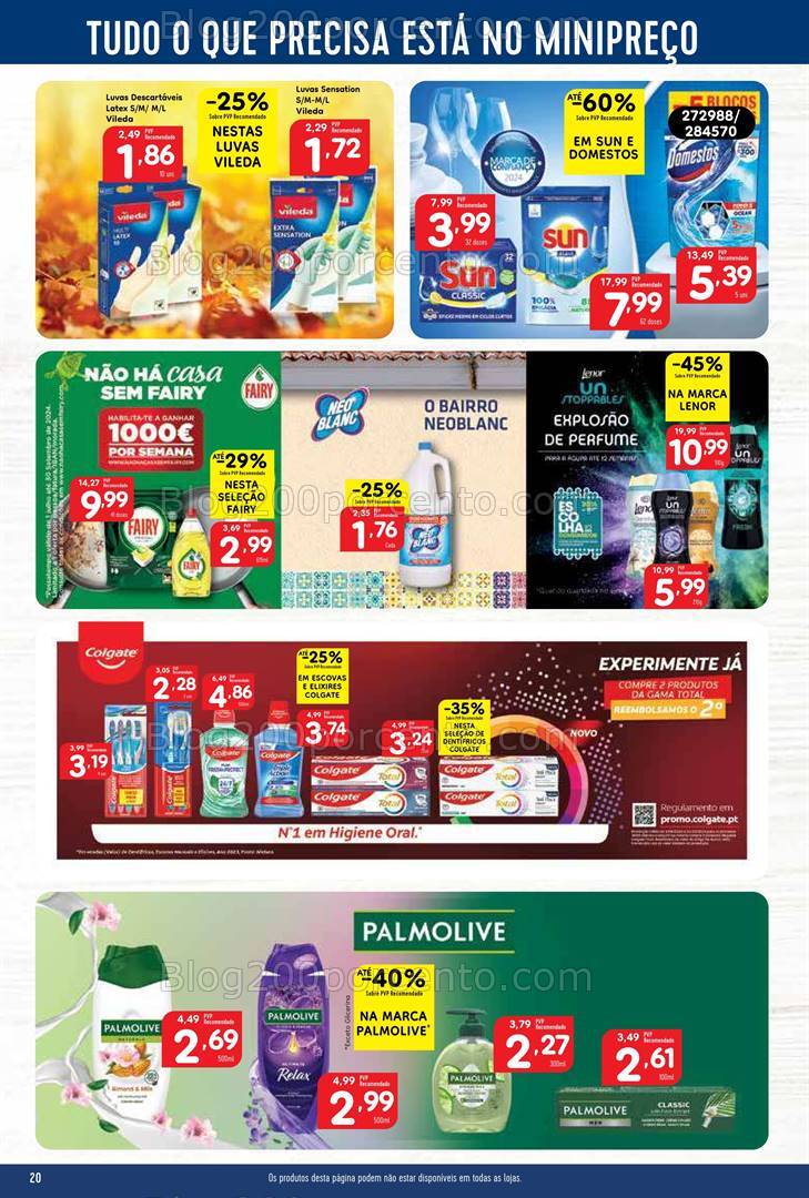Antevisão Folheto MINIPREÇO Promoções de 10 a 16 outubro