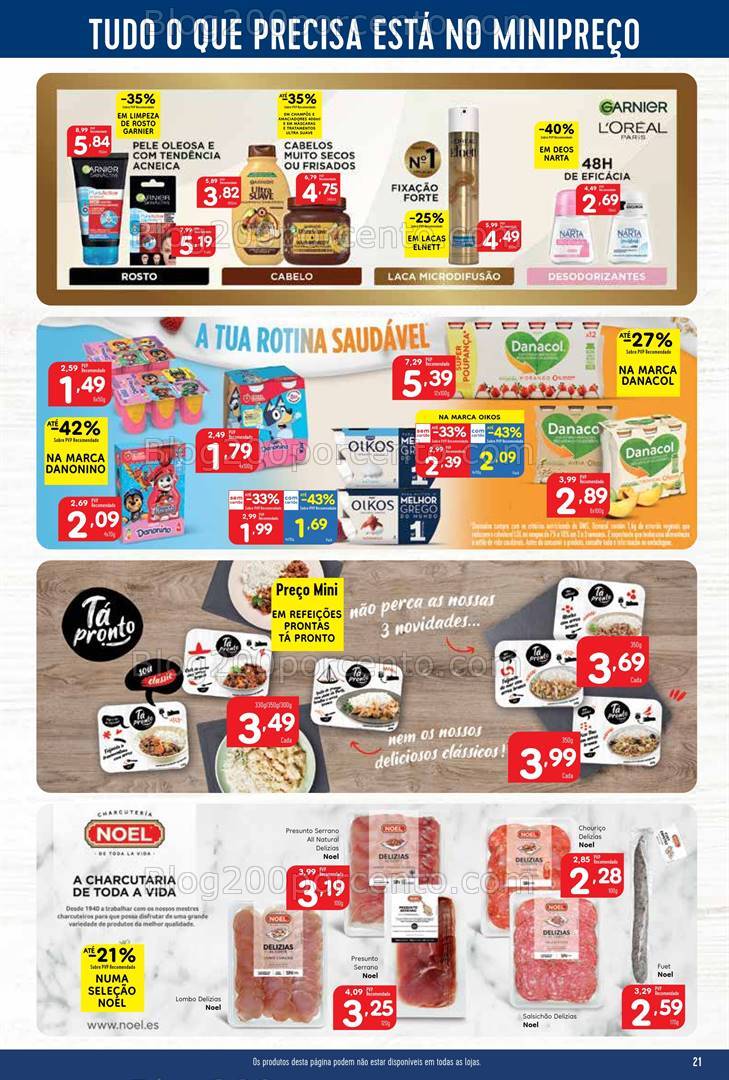 Antevisão Folheto MINIPREÇO Promoções de 10 a 16 outubro