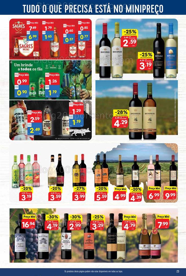 Antevisão Folheto MINIPREÇO Promoções de 10 a 16 outubro