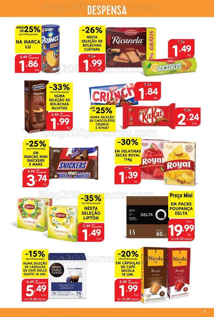 Antevisão Folheto MINIPREÇO Promoções de 11 a 17 abril