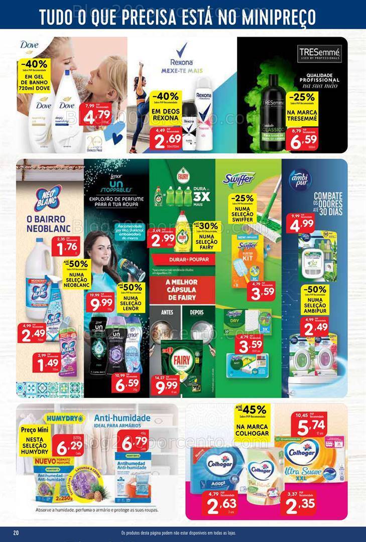 Antevisão Folheto MINIPREÇO Promoções de 11 a 17 abril