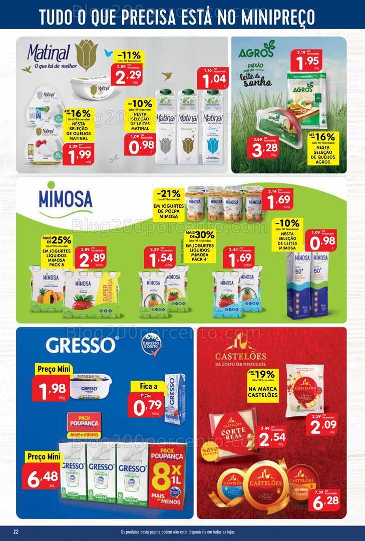 Antevisão Folheto MINIPREÇO Promoções de 11 a 17 abril