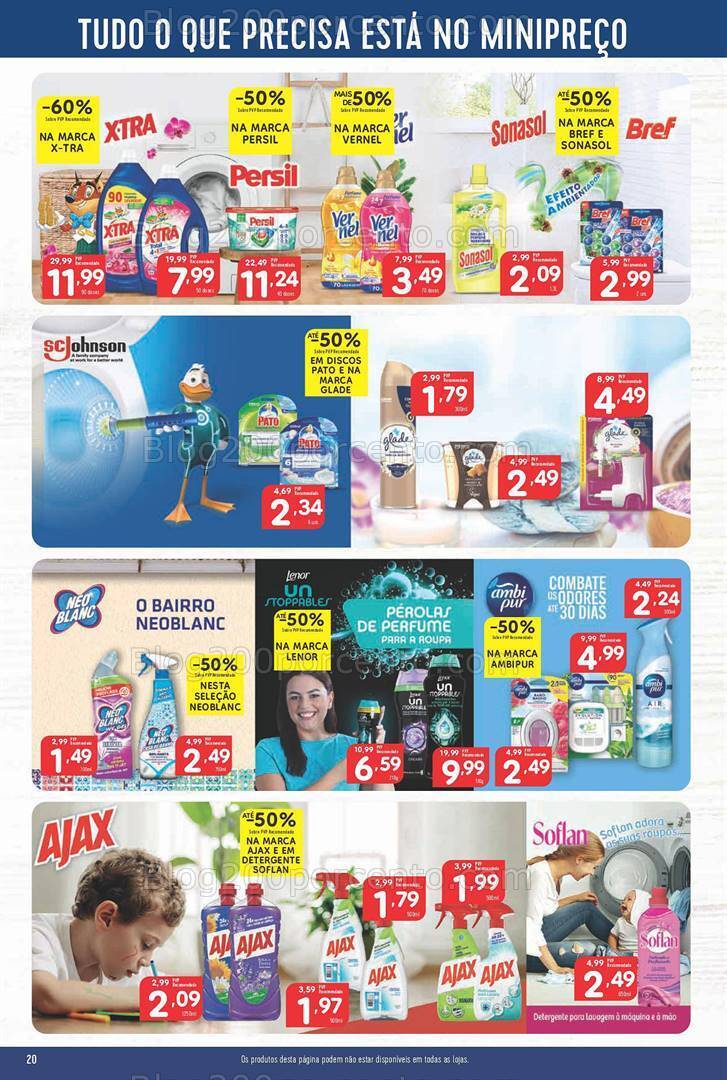 Antevisão Folheto MINIPREÇO Promoções de 11 a 17 janeiro