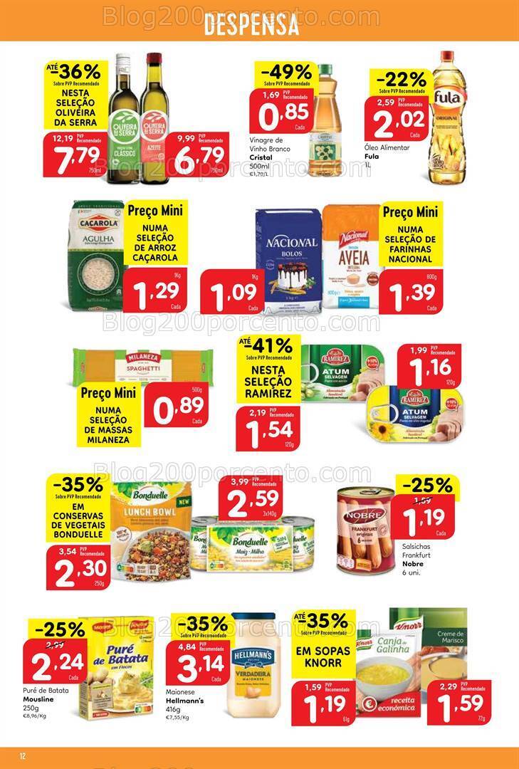 Antevisão Folheto MINIPREÇO Promoções de 11 a 17 julho