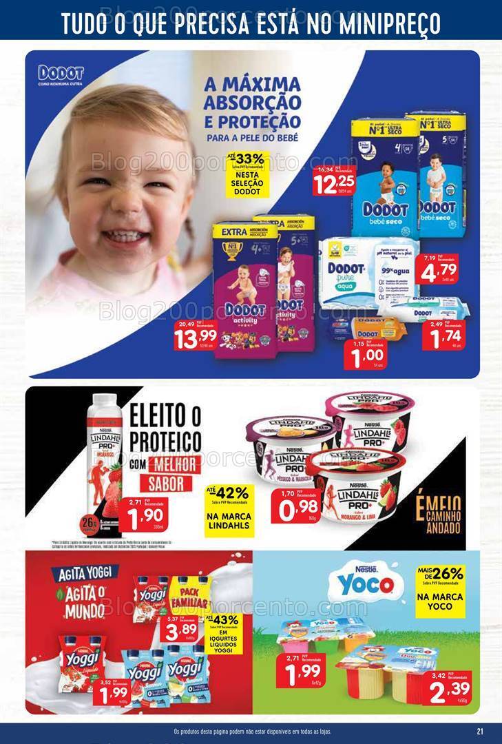 Antevisão Folheto MINIPREÇO Promoções de 11 a 17 julho