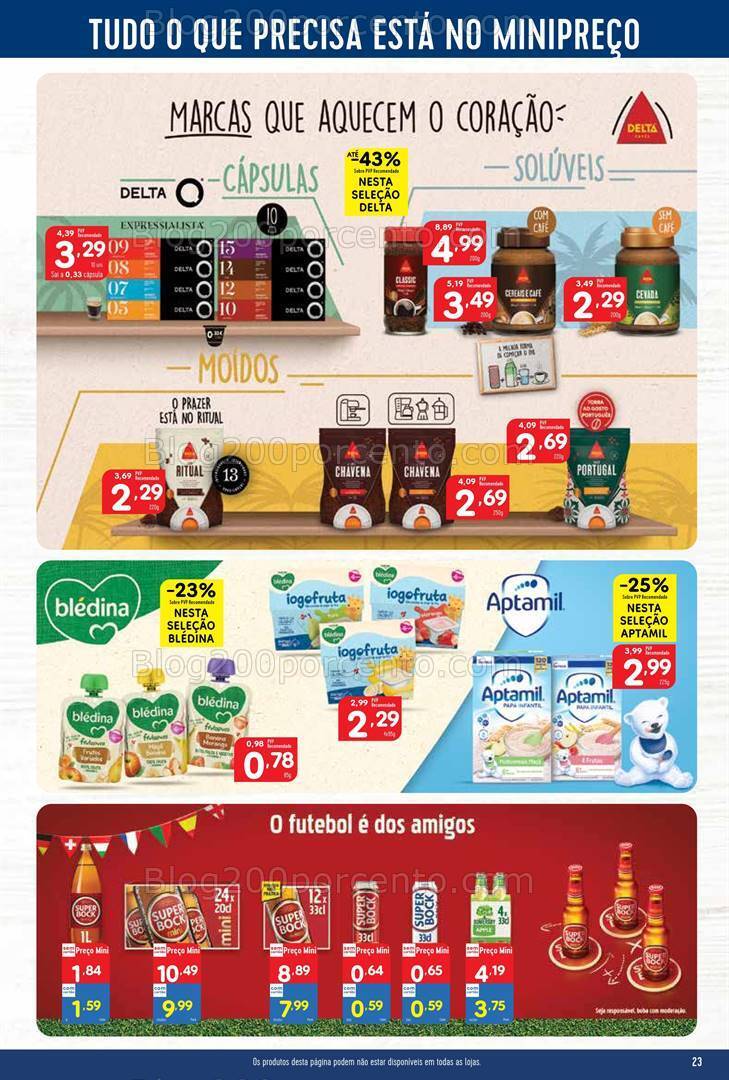 Antevisão Folheto MINIPREÇO Promoções de 11 a 17 julho