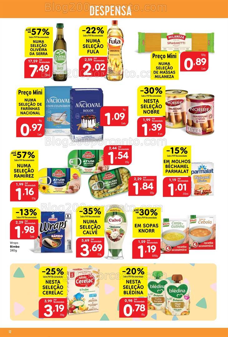 Antevisão Folheto MINIPREÇO Promoções de 12 a 18 dezembro