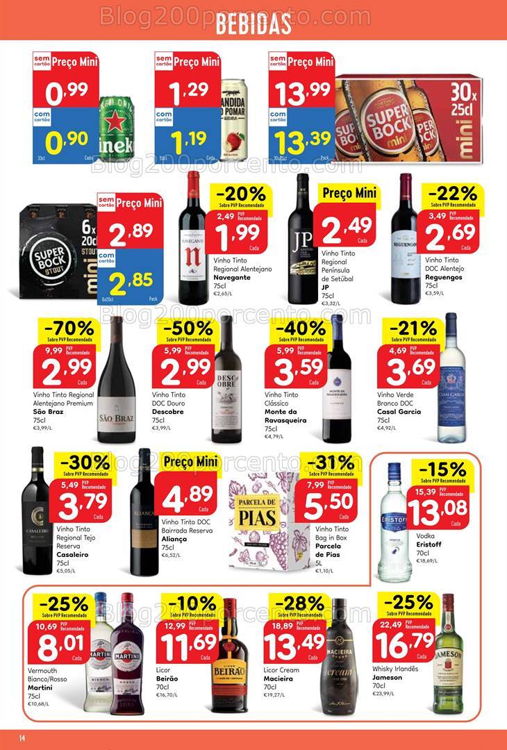 Antevisão Folheto MINIPREÇO Promoções de 12 a 18 dezembro