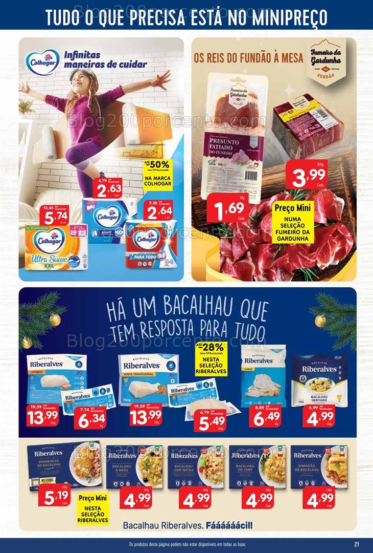 Antevisão Folheto MINIPREÇO Promoções de 12 a 18 dezembro