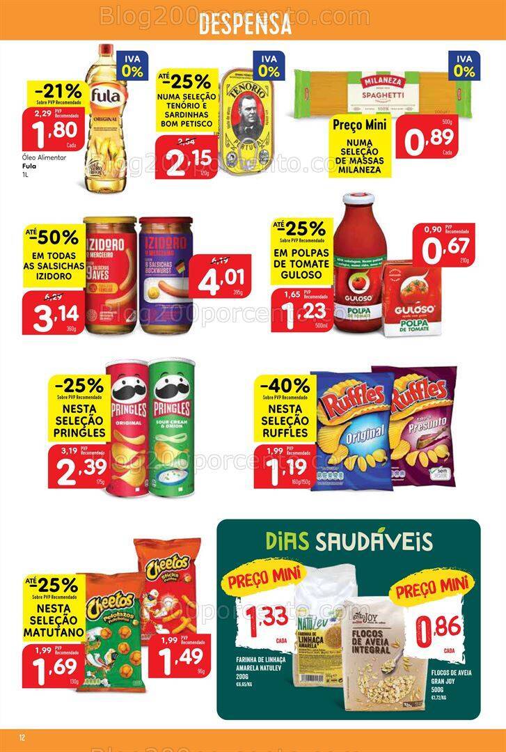 Antevisão Folheto MINIPREÇO Promoções de 12 a 18 outubro