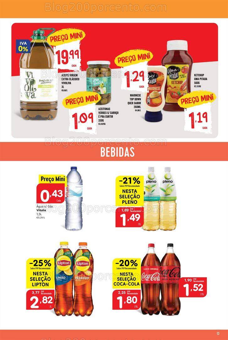 Antevisão Folheto MINIPREÇO Promoções de 12 a 18 outubro