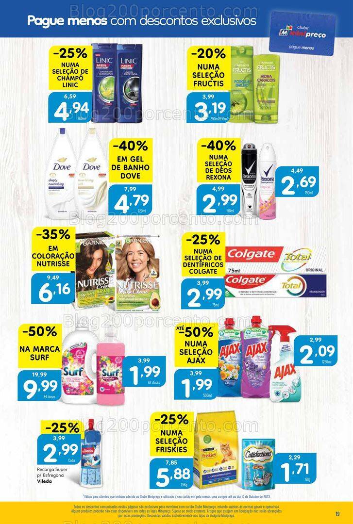 Antevisão Folheto MINIPREÇO Promoções de 12 a 18 outubro