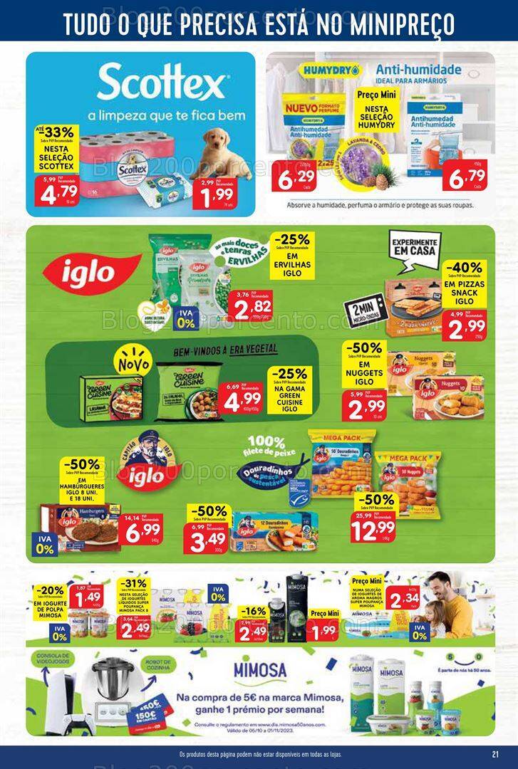 Antevisão Folheto MINIPREÇO Promoções de 12 a 18 outubro