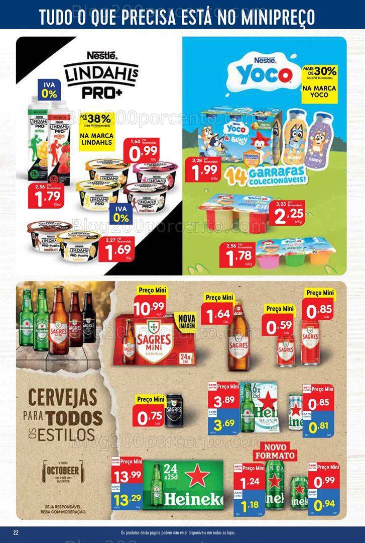 Antevisão Folheto MINIPREÇO Promoções de 12 a 18 outubro