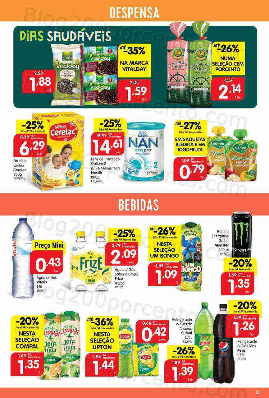 Antevisão Folheto MINIPREÇO Promoções de 13 a 19 abril