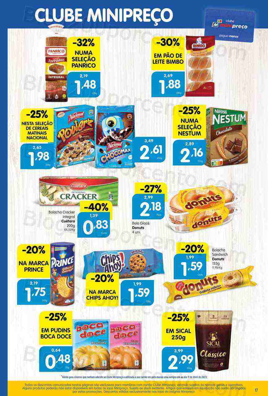 Antevisão Folheto MINIPREÇO Promoções de 13 a 19 abril