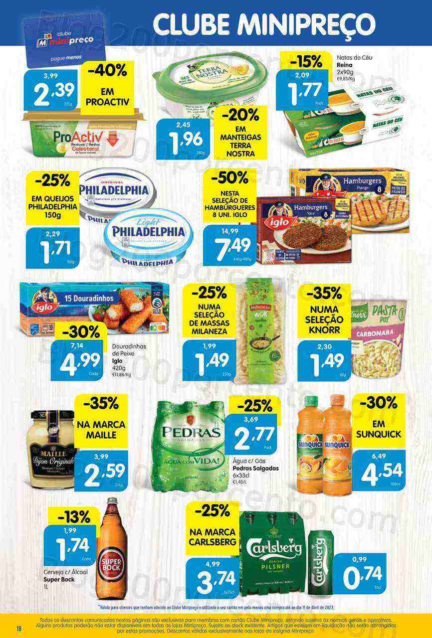 Antevisão Folheto MINIPREÇO Promoções de 13 a 19 abril