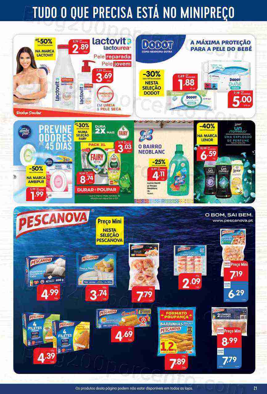 Antevisão Folheto MINIPREÇO Promoções de 13 a 19 abril