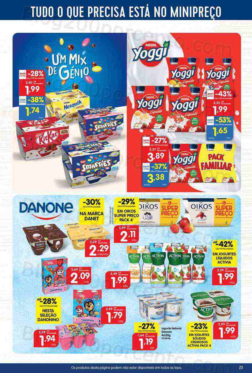 Antevisão Folheto MINIPREÇO Promoções de 13 a 19 abril