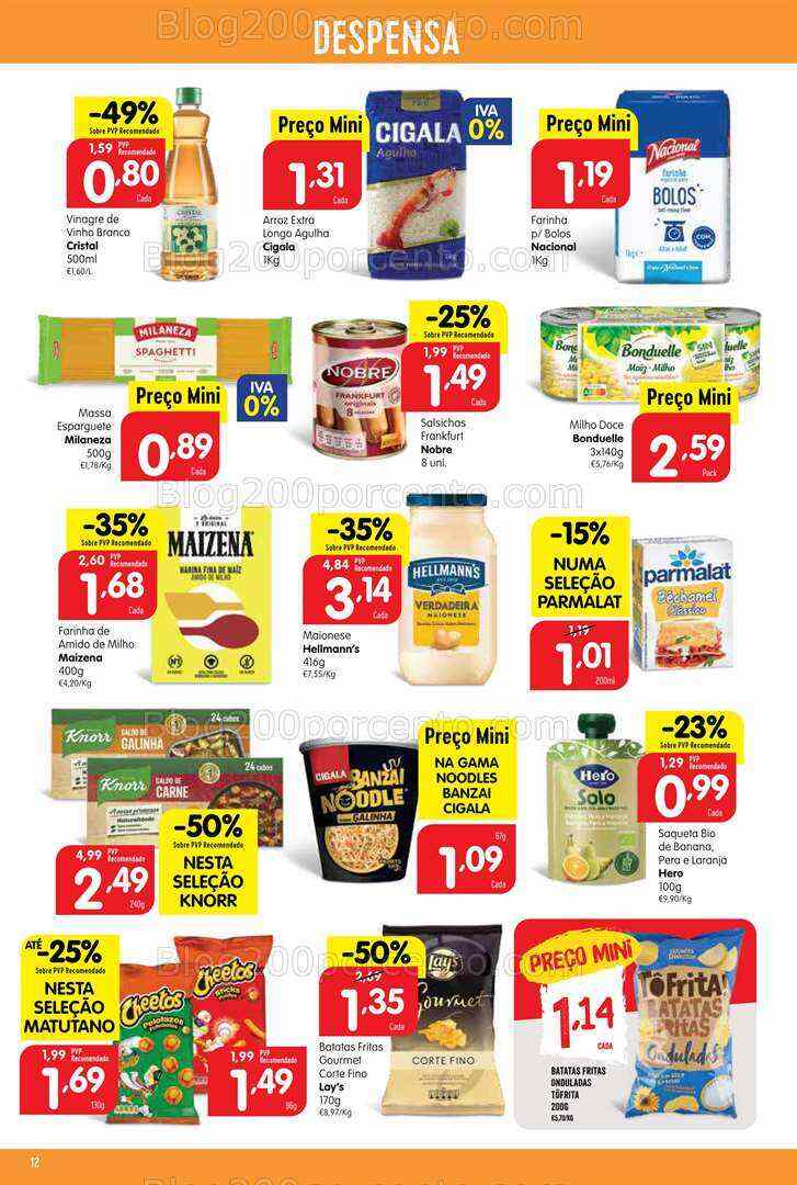 Antevisão Folheto MINIPREÇO Promoções de 13 a 19 julho