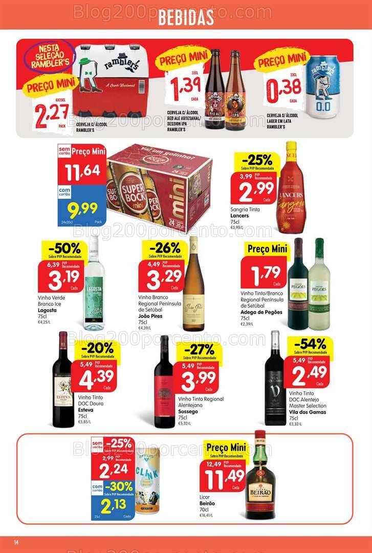 Antevisão Folheto MINIPREÇO Promoções de 13 a 19 julho