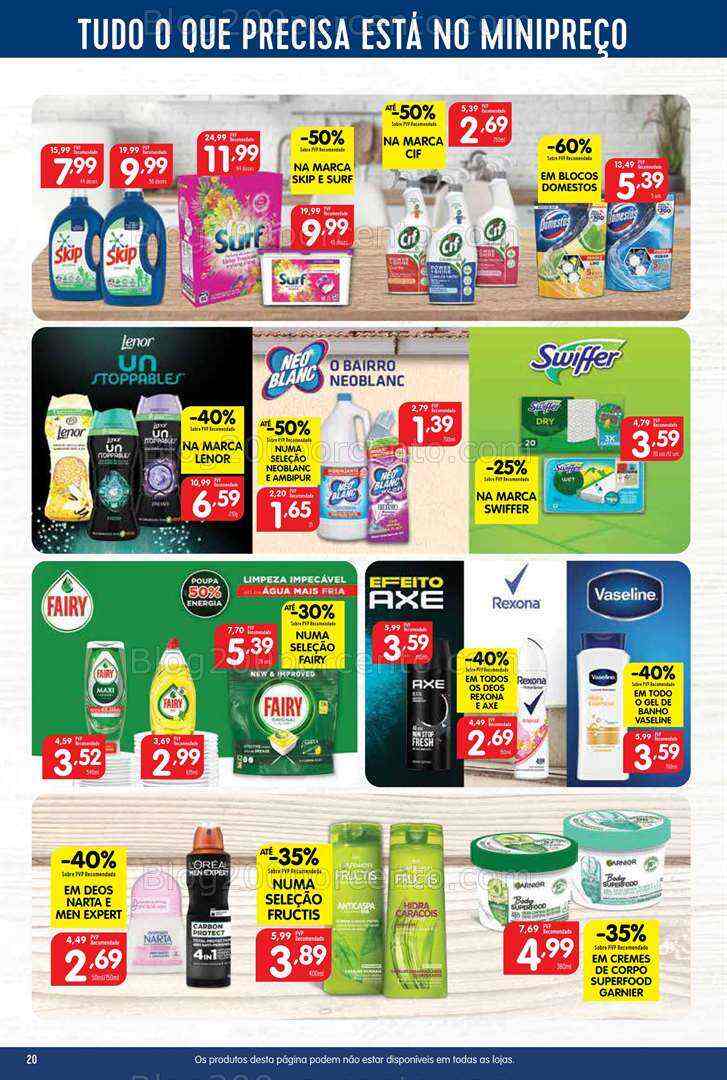 Antevisão Folheto MINIPREÇO Promoções de 13 a 19 julho