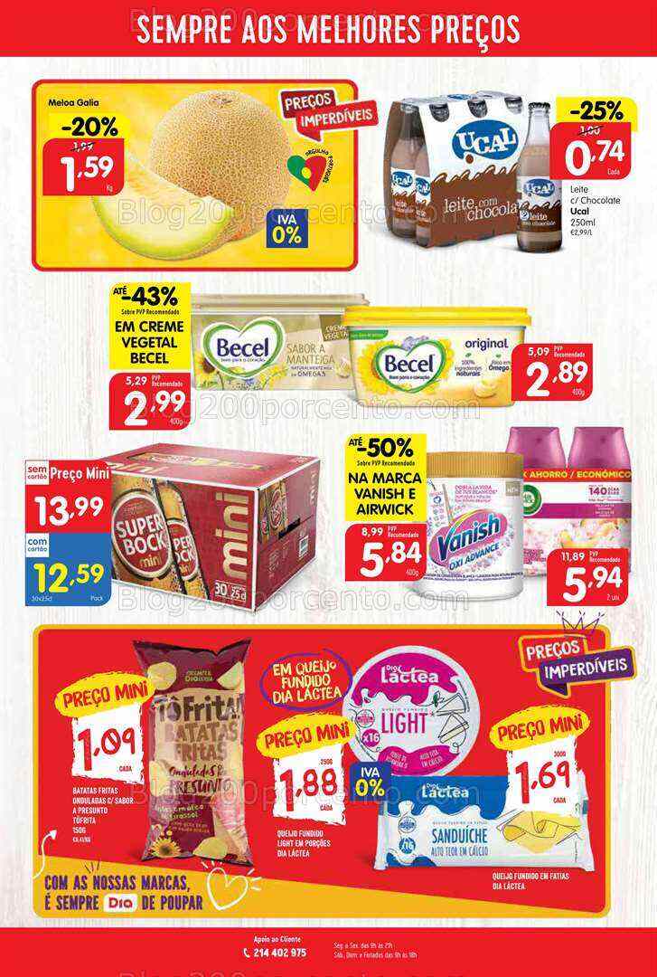 Antevisão Folheto MINIPREÇO Promoções de 13 a 19 julho