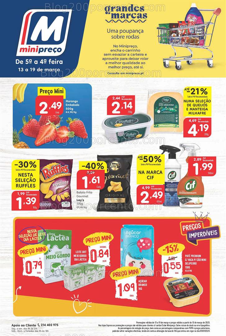 Antevisão FolhetoMINIPREÇO Promoções de 13 a 19 março