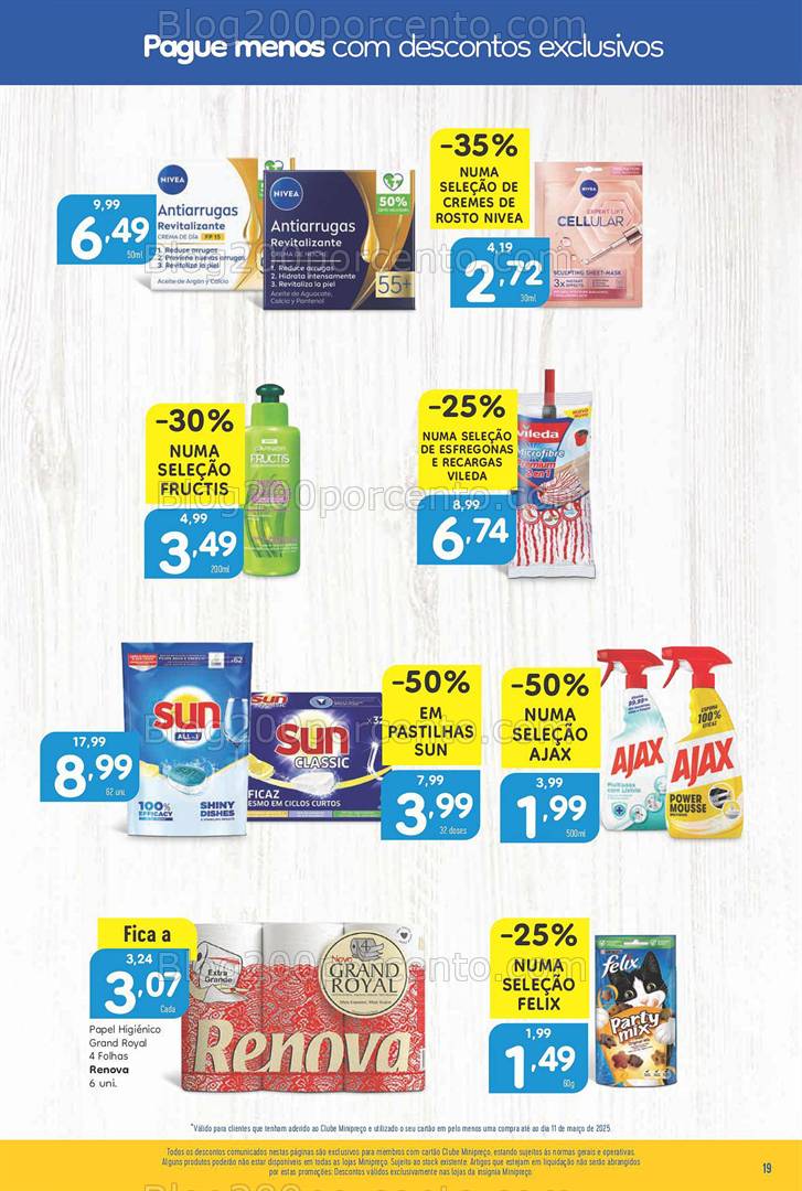 Antevisão FolhetoMINIPREÇO Promoções de 13 a 19 março