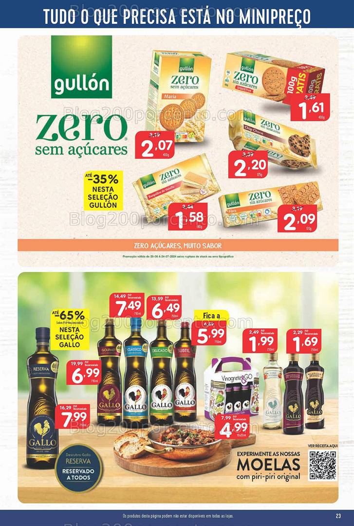 Antevisão FolhetoMINIPREÇO Promoções de 13 a 19 março