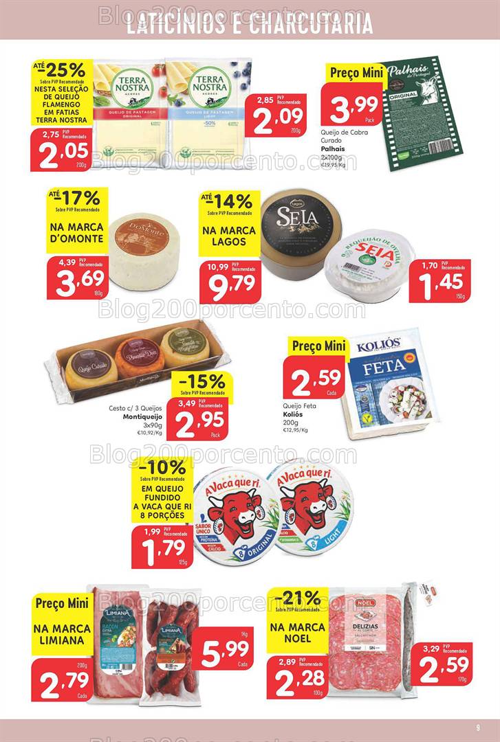 Antevisão FolhetoMINIPREÇO Promoções de 13 a 19 março