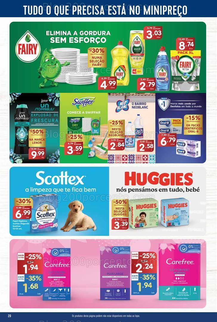 Antevisão Folheto MINIPREÇO Promoções de 16 a 22 novembro