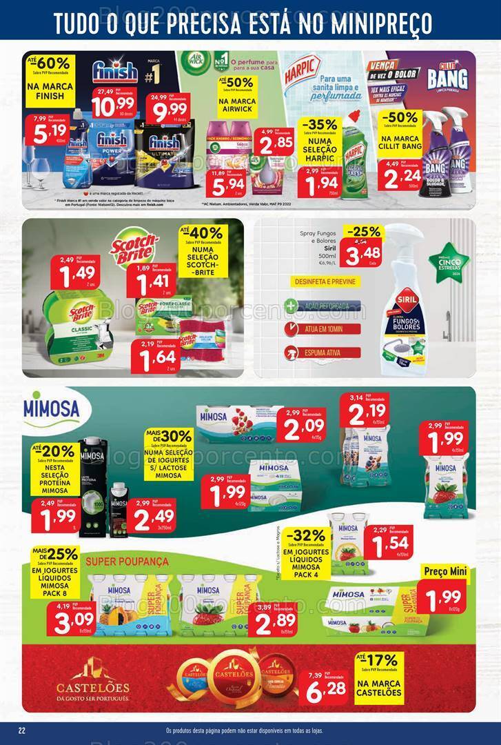 Antevisão Folheto MINIPREÇO Promoções de 18 a 24 abril