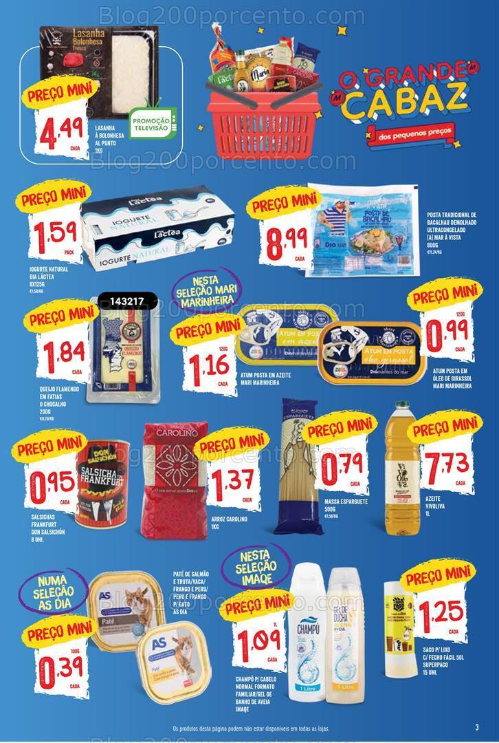 Antevisão Folheto MINIPREÇO Promoções de 18 a 24 janeiro