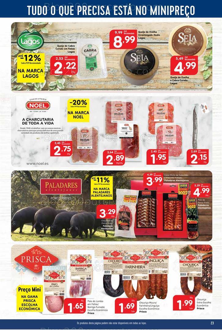 Antevisão Folheto MINIPREÇO Promoções de 18 a 24 janeiro