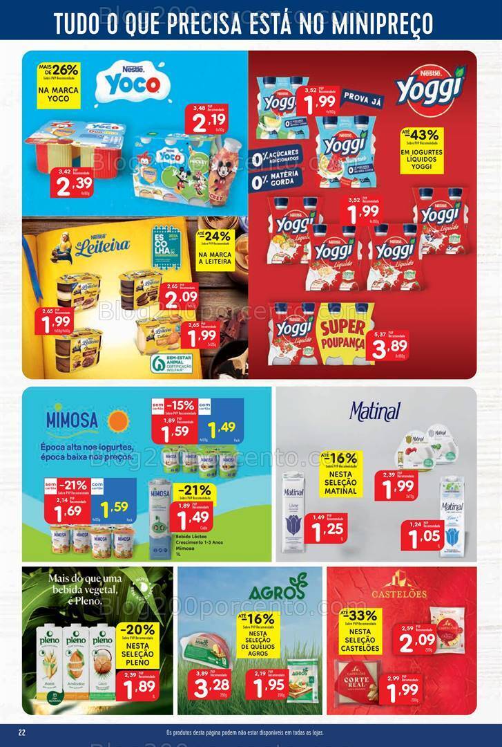 Antevisão Folheto MINIPREÇO Promoções de 18 a 24 julho