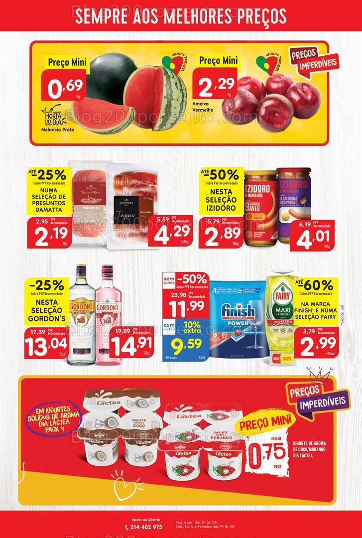 Antevisão Folheto MINIPREÇO Promoções de 18 a 24 julho