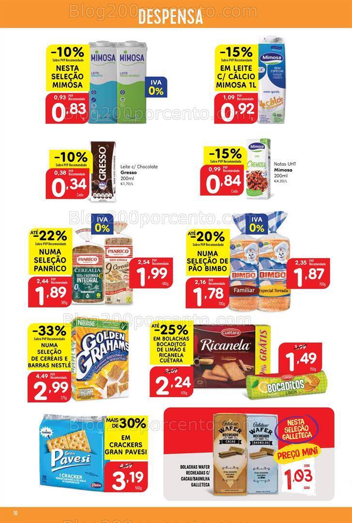 Antevisão Folheto MINIPREÇO Promoções de 19 a 25 outubro