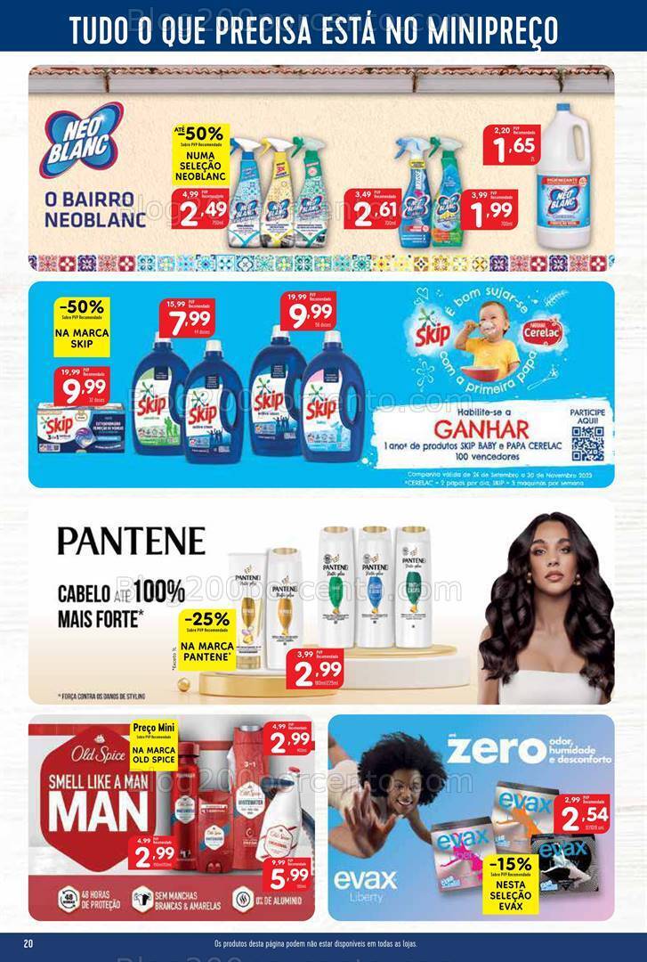 Antevisão Folheto MINIPREÇO Promoções de 19 a 25 outubro